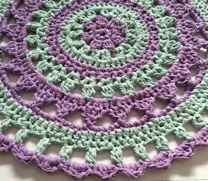 Island Rug à Hoooked Zpagetti (recette en anglais) Achetez pas cher ici